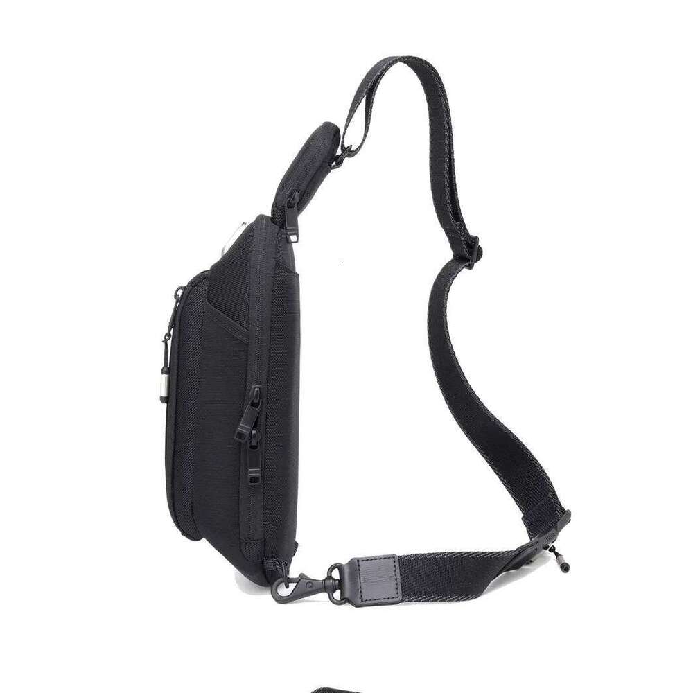 Ballistic Nylon Chest Pack for Men, Sports Casual Sling Crossbody Bag Shoulder Daypack 373050