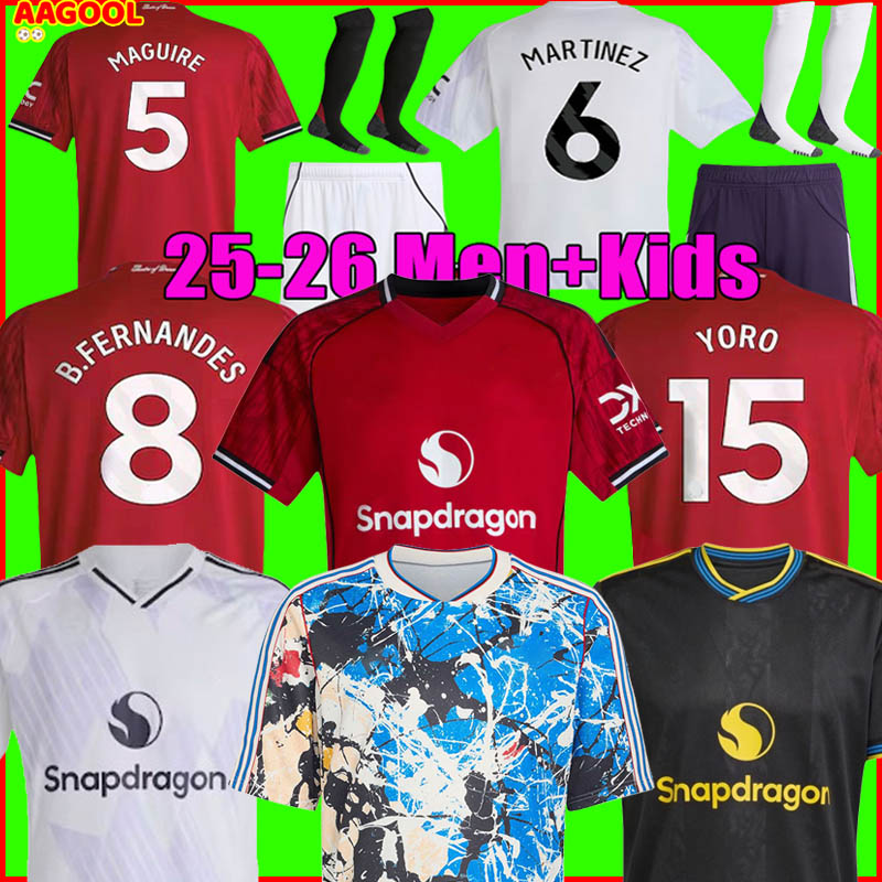 Manchester soccer jersey 25 26 football kit shirt UTDs United Unitedjersey stone roses ZIRKZEE MBEUMO SESKO B. FERNANDES CUNHA CANTONA men kids unifor
