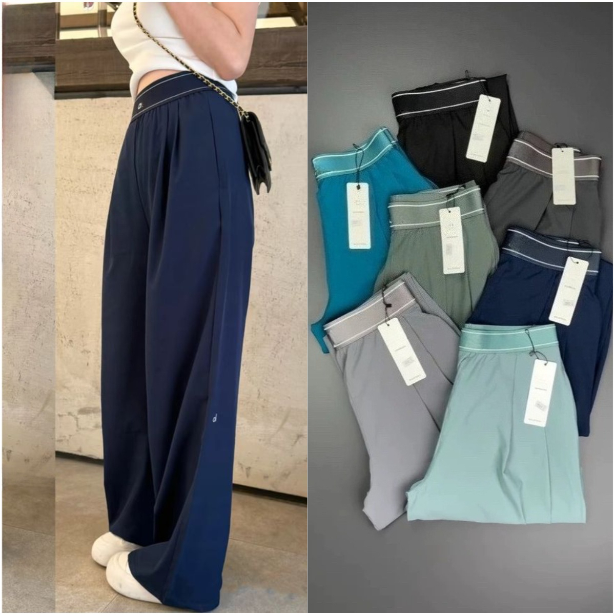 Designer Yoga Sports Pants Gym Clothing Womens Vest T-shirts Dance Studio Trousers Straight-Leg Suit Up shorts Trouser running pantalon Jogger Sweatpants Skirts