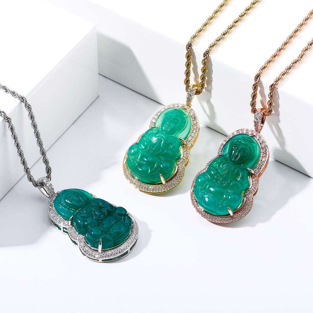 's new vintage ethnic-style Guanyin Buddha necklace pendant is hot-selling item with the same design a traditional Chinese-style amulet for peace