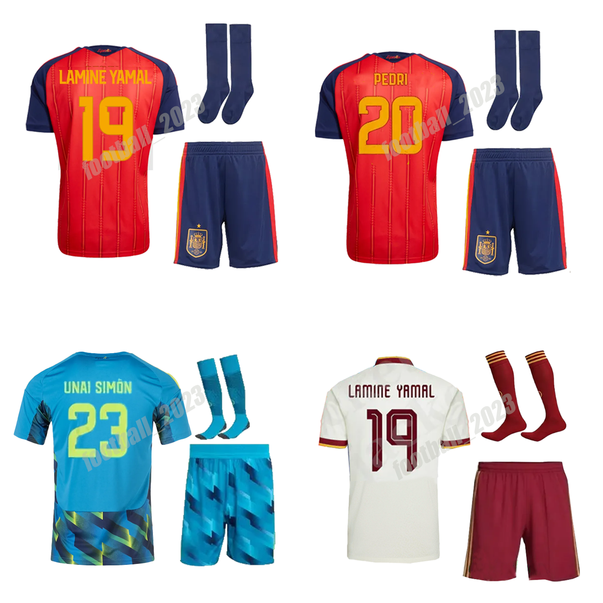 2026 SPAIN kids Football kit or Soccer Jerseys PEDRI GAVI LAMINE YAMAL MORATA Carvajal OLMO FERRAN RODRIGO Jersey SPANISH