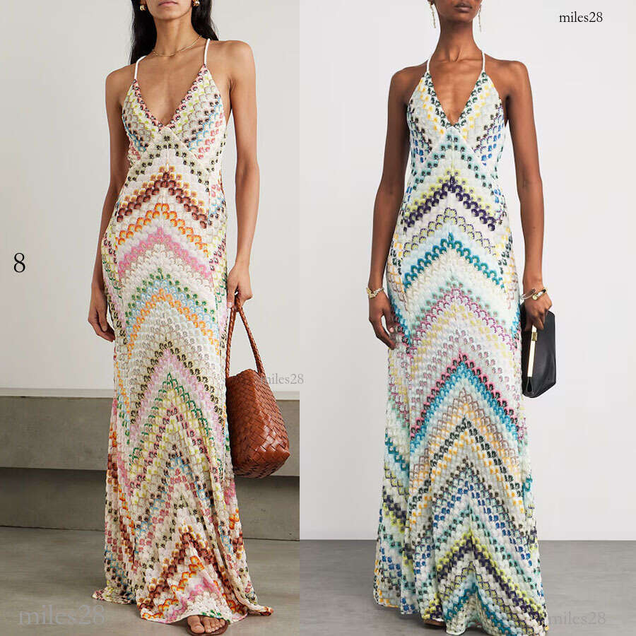 Dress designer dress Cross-border European and American Spring/Summer New Style Positional Print Bodycon Dress INS Slim-Fit