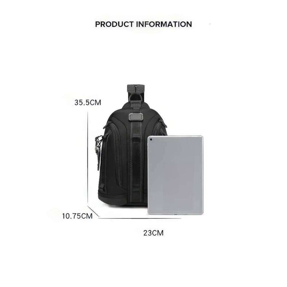 Men's - Nylon Casual Lightweight Backpack with Convertible Strap Design, Business Shoulder Bag 232743