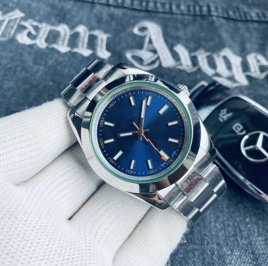 Mens women Airi Kingi Watch Automatic Mechanical Wristwatches Sapphire Crystal Stainless Wristwatch Steel 2813 Movement men Watches #99