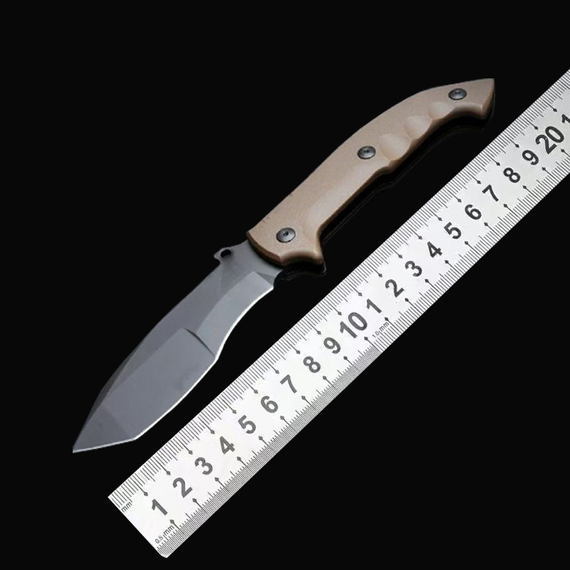 FOX-500- Multi-functional tactical folding knife, nylon fiber knife case, N690 steel wilderness survival hunting knife