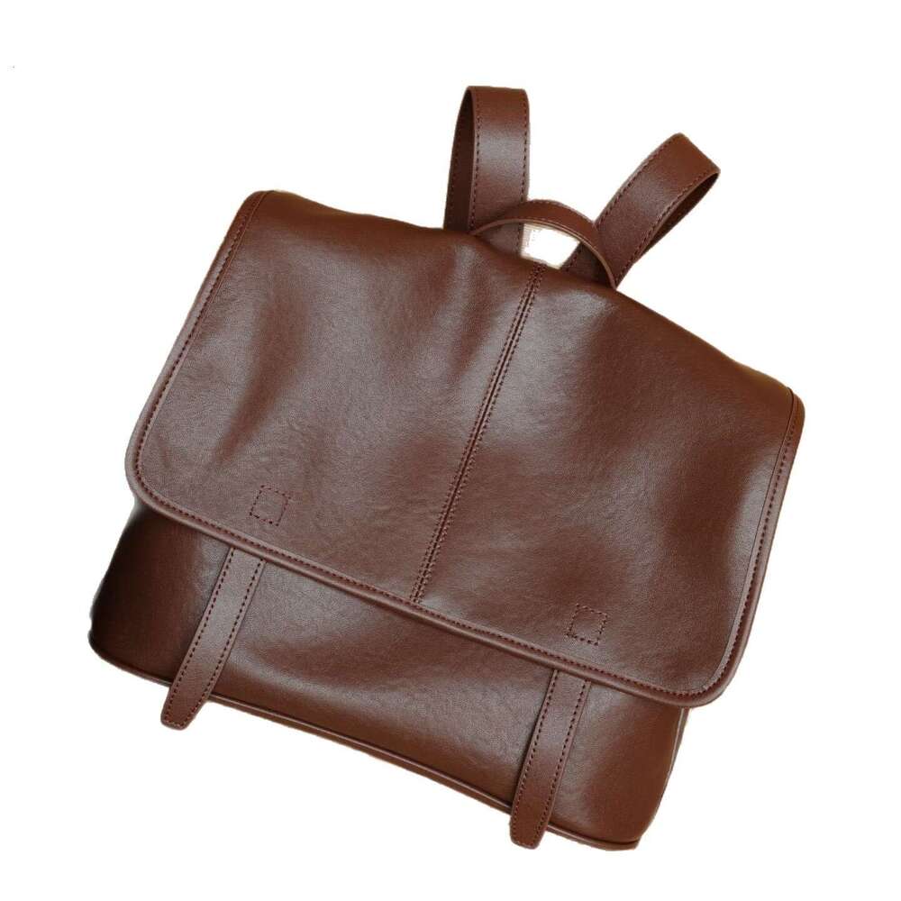 Genuine Leather Backpack Women Vintage Luxury Large Capacity Satchel Bag Casual Travel Shoulder Bag Fashion Hot Sale SENYY