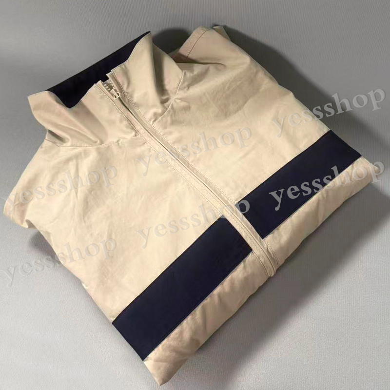 (Premium Quality) Fashion Women's Zipper Jacket with Embroidered Logo Jacket Stand Collar Jackets Coat