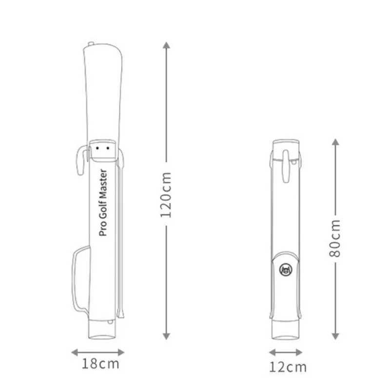 PGM Women Golf Bags Ultra Lightweight Portable Waterproof Rack Bag QIAB033 D2603231