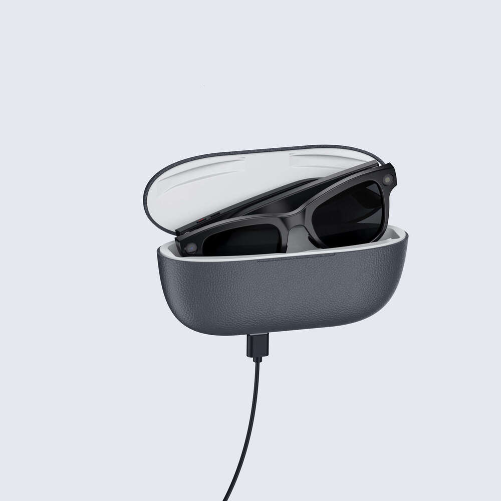 New Smart AI Glasses with Charging Case, Dual-Core Architecture, Patented Design, Comfortable Wear, HD Recording Camera Glasses CKS