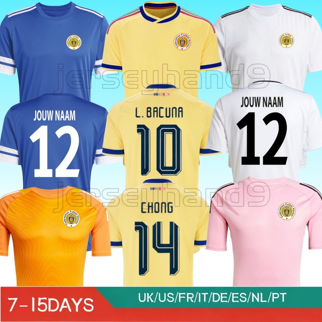 2026 Curacao World cups Soccer Jerseys 26 27 Home Away Fans Players Men Kids Football Jersey Shirt Kit BACUNA CHONG shirts 99