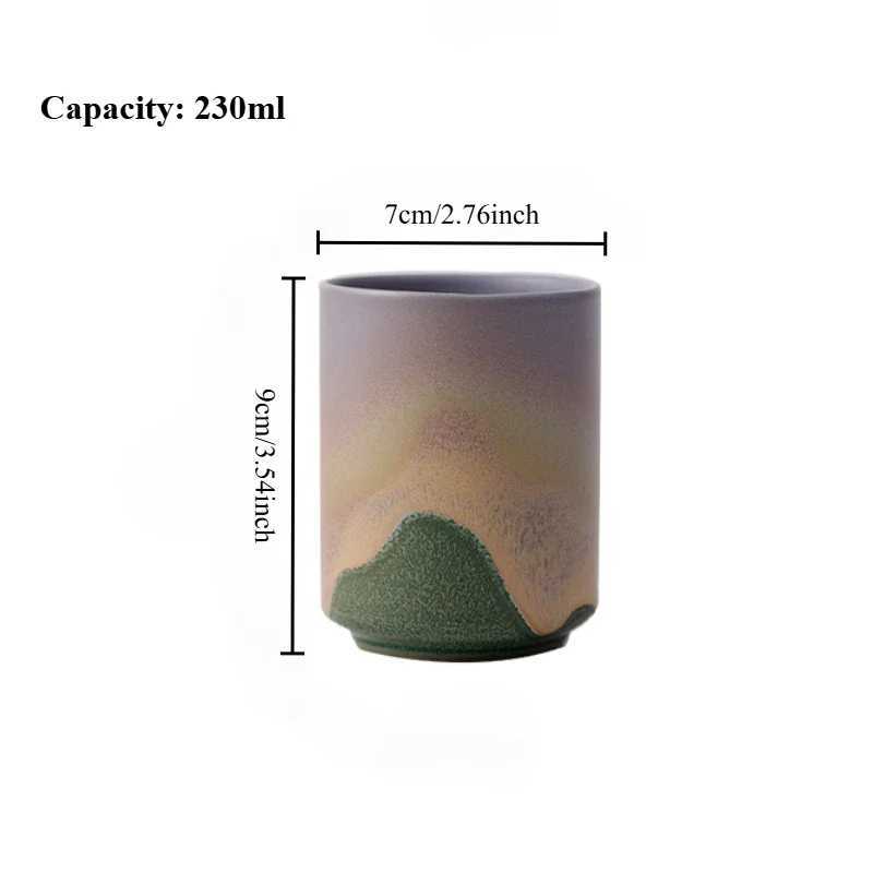 Japanese CeramicTeaCup - Handmade RoughPotteryMaster Cup for GongfuBrewing Coffee Water Traditional Kiln-Fired Tea Tasting Set D260323