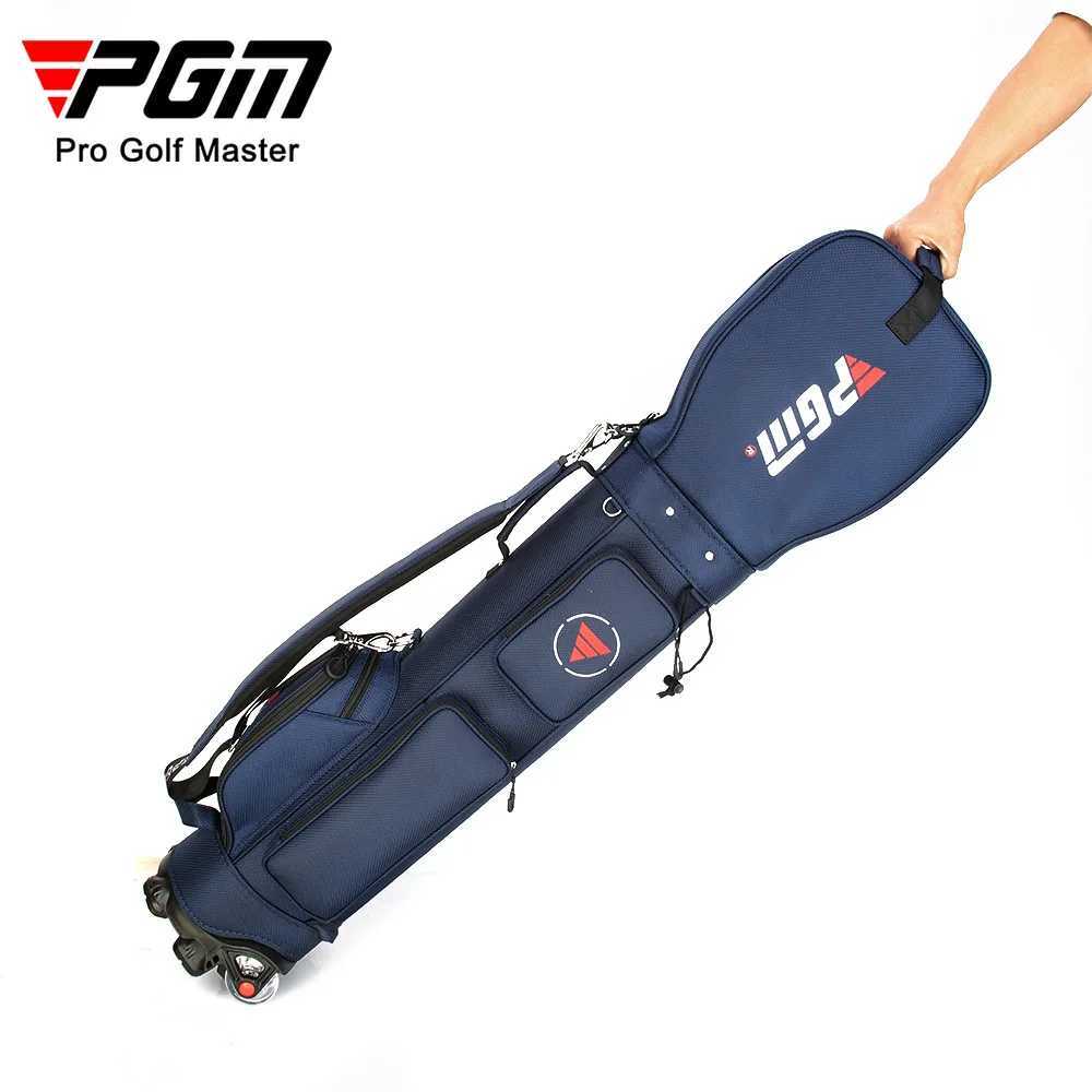 PGM Golf Bag with Wheels Ultra-light Sport Standard Golf Bags Large Capacity Golf Aviation Ball Storage Multifunctional QB069 D260323