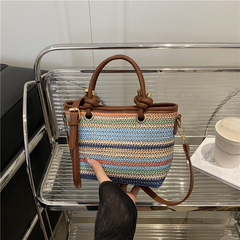 Summer Foreign Style Handbag Handbag Color Simple Underarm Bag Fashion Small Tote Cross-Body Bag 2026s hot