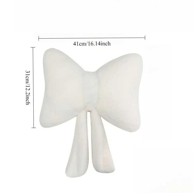 1pcs Soft Bowknot Pillow Perfect for Bed Sofa Decor Gift Idea for Halloween Easter Christmas Room Decoration H260323