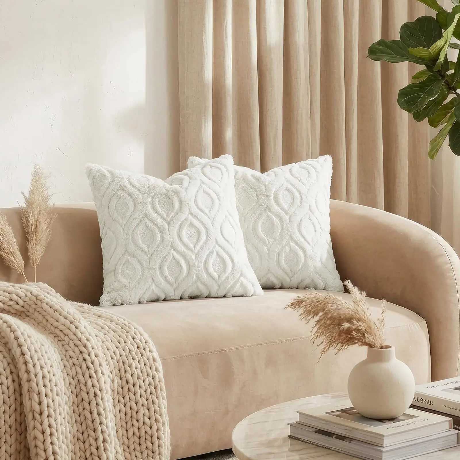 Decorative Throw Pillow Covers 2PCS Cushion Cases Nordic Style Home Decor Cushion Covers Living Room Sofa Bedroom Pillow Case H260323