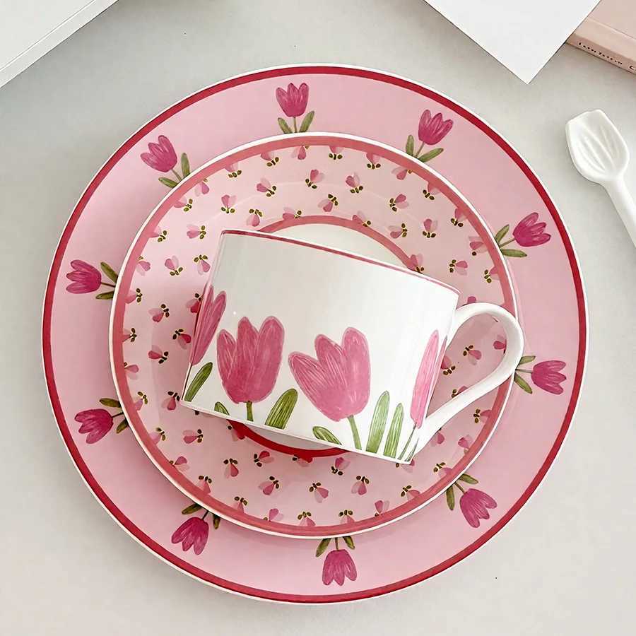 Ceramic cup Coffee cup Water cup Mug Tea cup CupNo lid For tea Meeting room Office Personal Dedicated Japanese style Ceramic Flo H260323