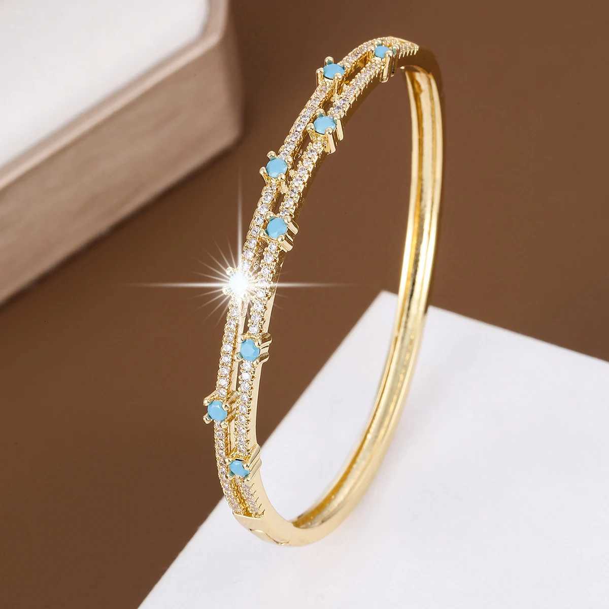 Fashionable Geometric Design Synthetic Zirconia Womens For Banquets And Gift-Giving Jewelry Accessories H260323 - view 4