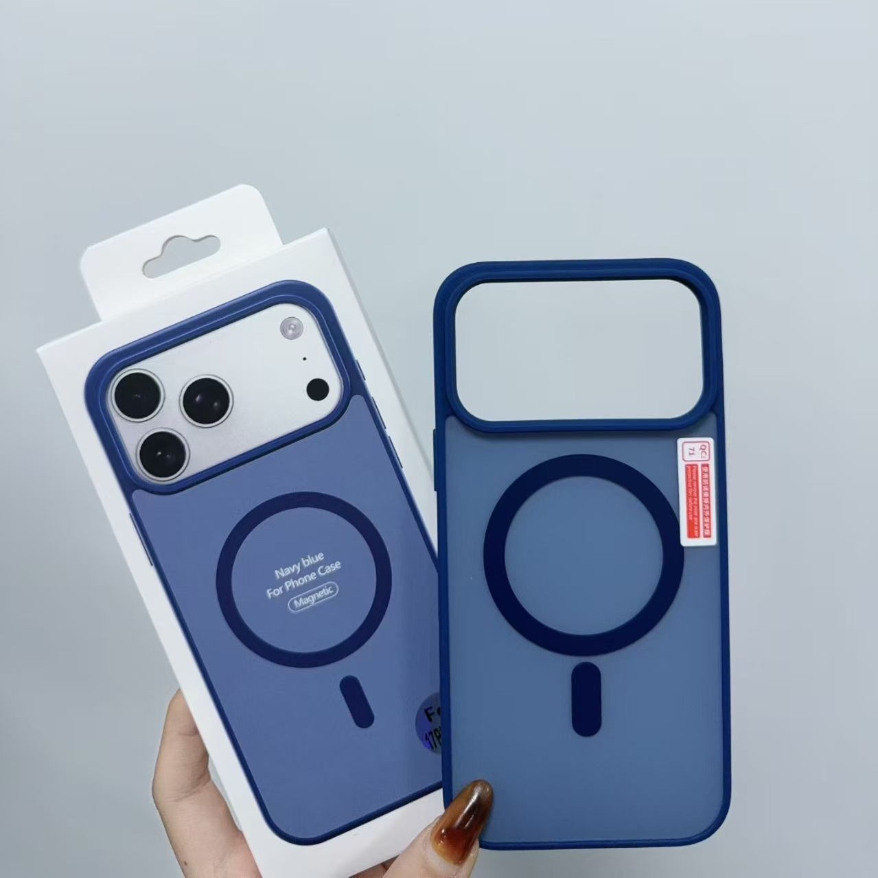 Luxury Matte Transparent Magnetic For Magsafe Wireless Charging Hybrid Drop Protection Protective Shockproof Case For iPhone 17 16 15 14 13 Pro Max Pl