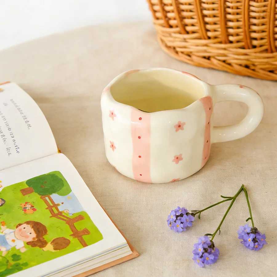 Ceramic cup Coffee cup Water cup Mug Tea cup CupLight-luxury With lid No lid For tea Meeting room Office Personal Dedicated Japa H260323