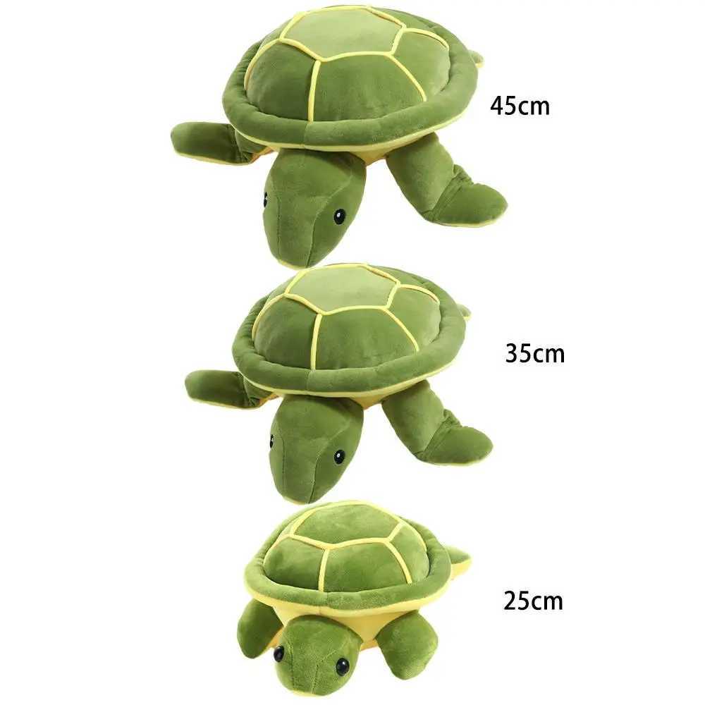 35cm Kawaii Sea Turtle Pillow Cushion Soft Plush Filling Animal Throw Pillow Cushion Kids Turtles Toys Boys Girls Birthday Gift H260323