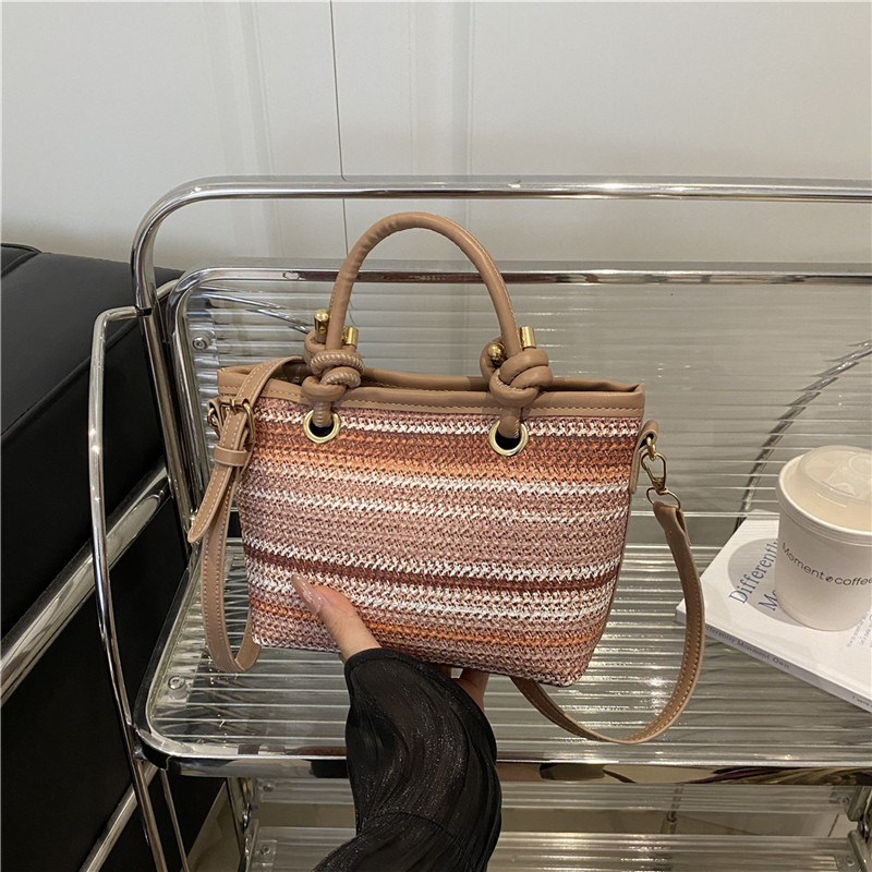 Summer Foreign Style Handbag Handbag Color Simple Underarm Bag Fashion Small Tote Cross-Body Bag 2026s hot