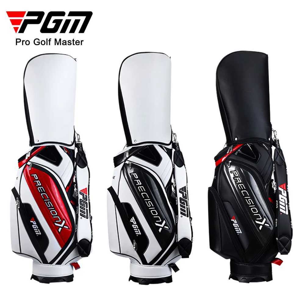 PGM Mens Golf Bags PU Waterproof Large Capacity Standard Bag Hold 14 Golf Clubs QB034 D260323