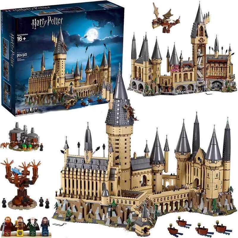 Assembled Building Blocks 71043 Castle Hogwarts Castle Model Assembling Building Block Toy X260323