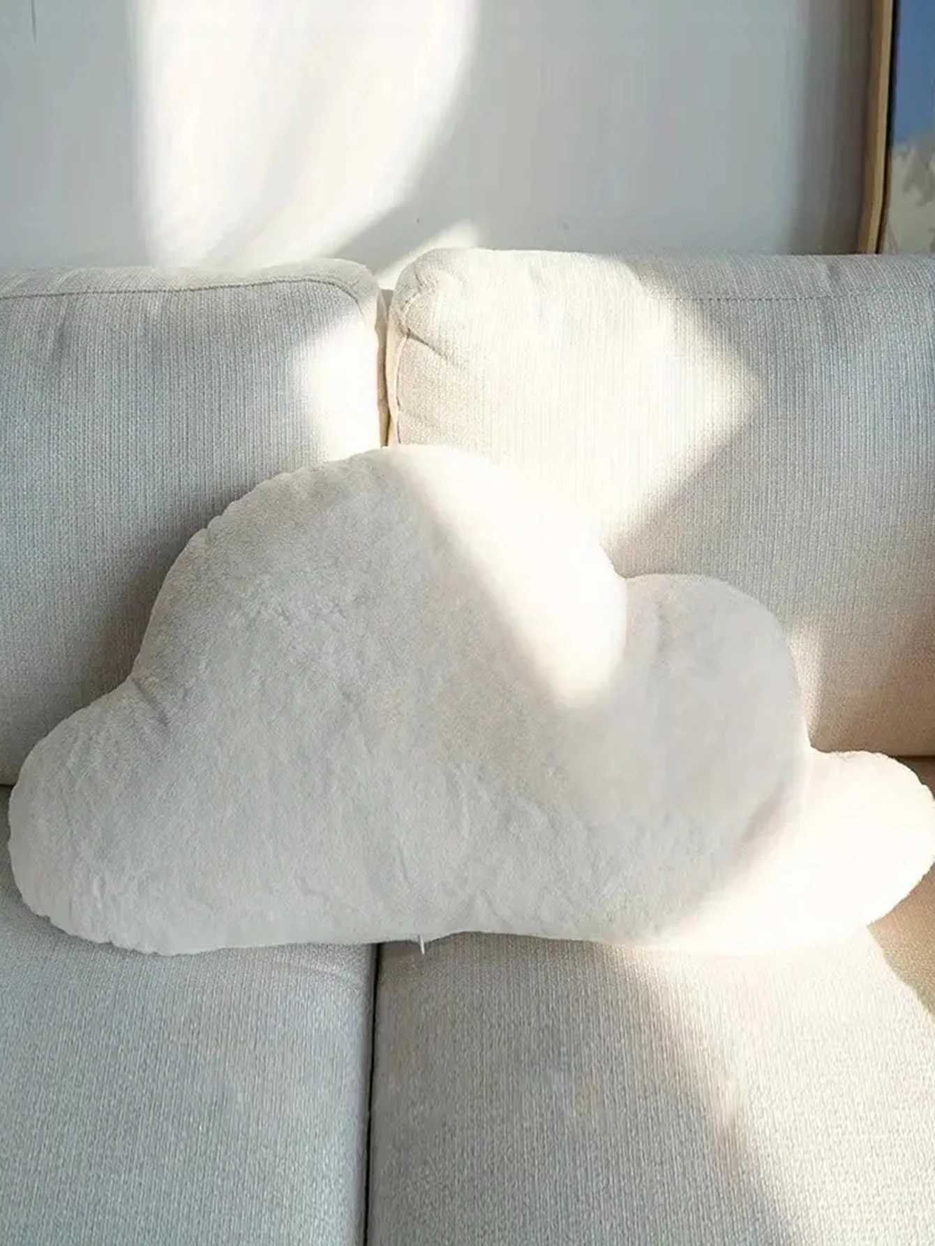 1pcSoft Cute Cloud PillowPlush Cloud Cute Creative Throw Pillow for Bed Sofa and Chair Home DecorFestival gifts H260323