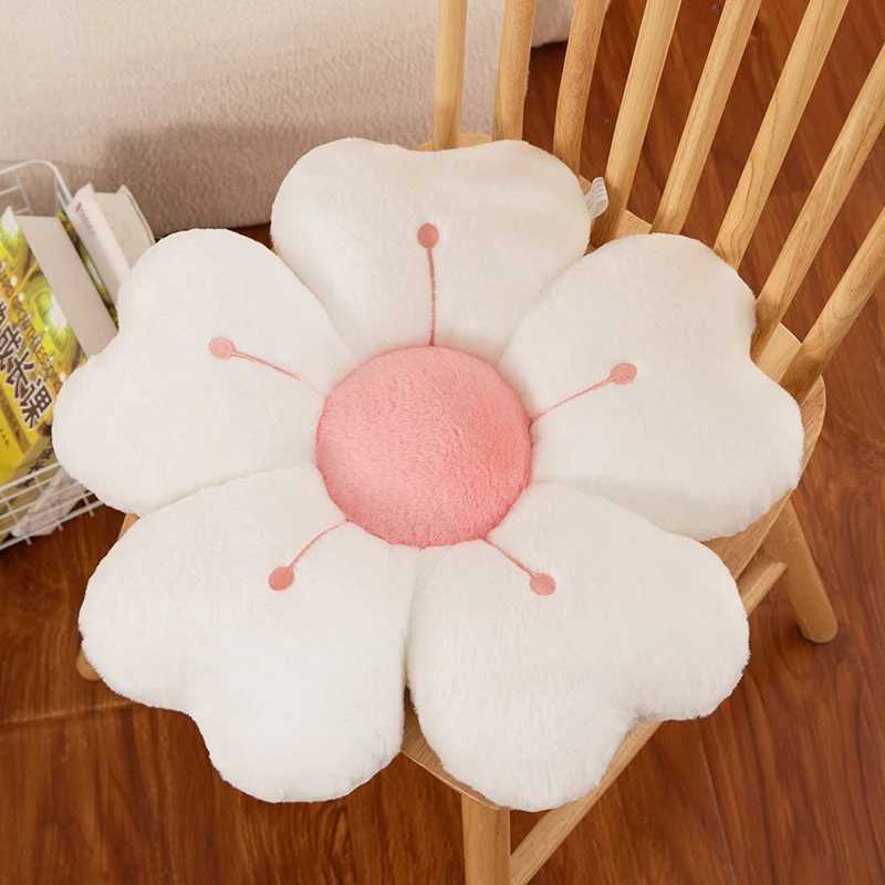 Flower-Shaped Plush Throw Pillow - Comfortable and Cute Mattress and Sofa Decor Cushion Chair Cushion floor cushion H260323