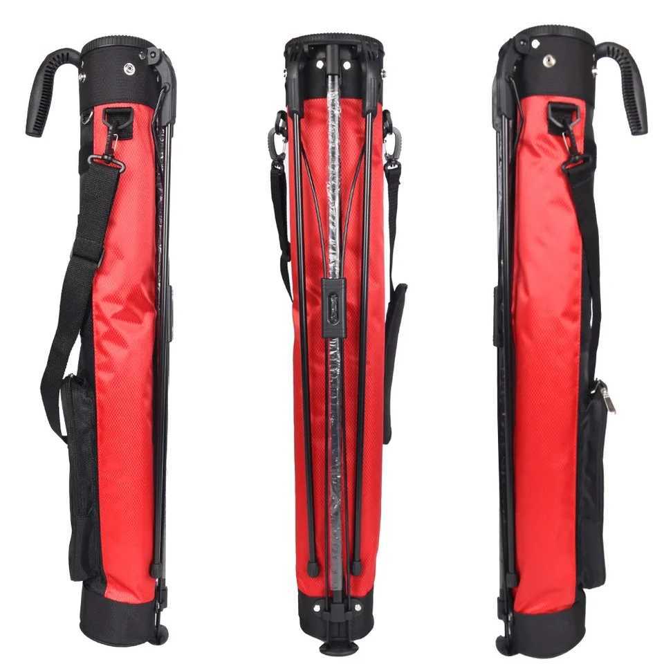 Lightweight Golf Club Bag With Bracket Golf Gun Rack Bags Waterproof Golf Stand Carry Bag D260323