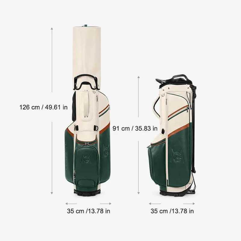 PGM QB175 Golf Bag Womens Stand Bag 7-Grid Plug Hole Shoulder Strap Golf Waterproof Microfiber Club Bag D260323