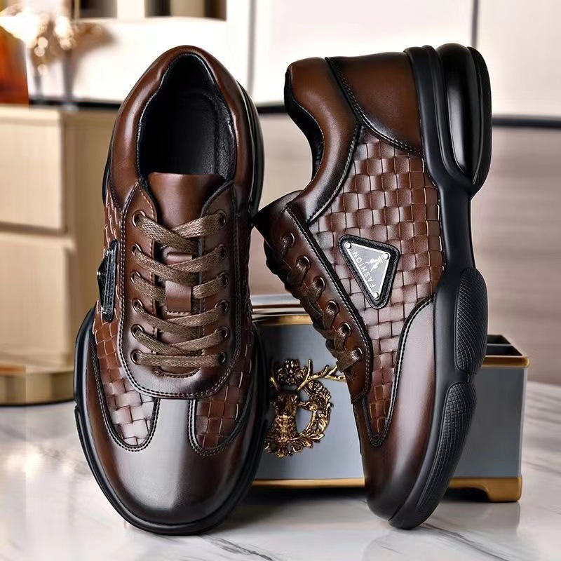 2026 New casual and fashionable versatile designer shoes breathable comfortable Waterproof Business shoes for men