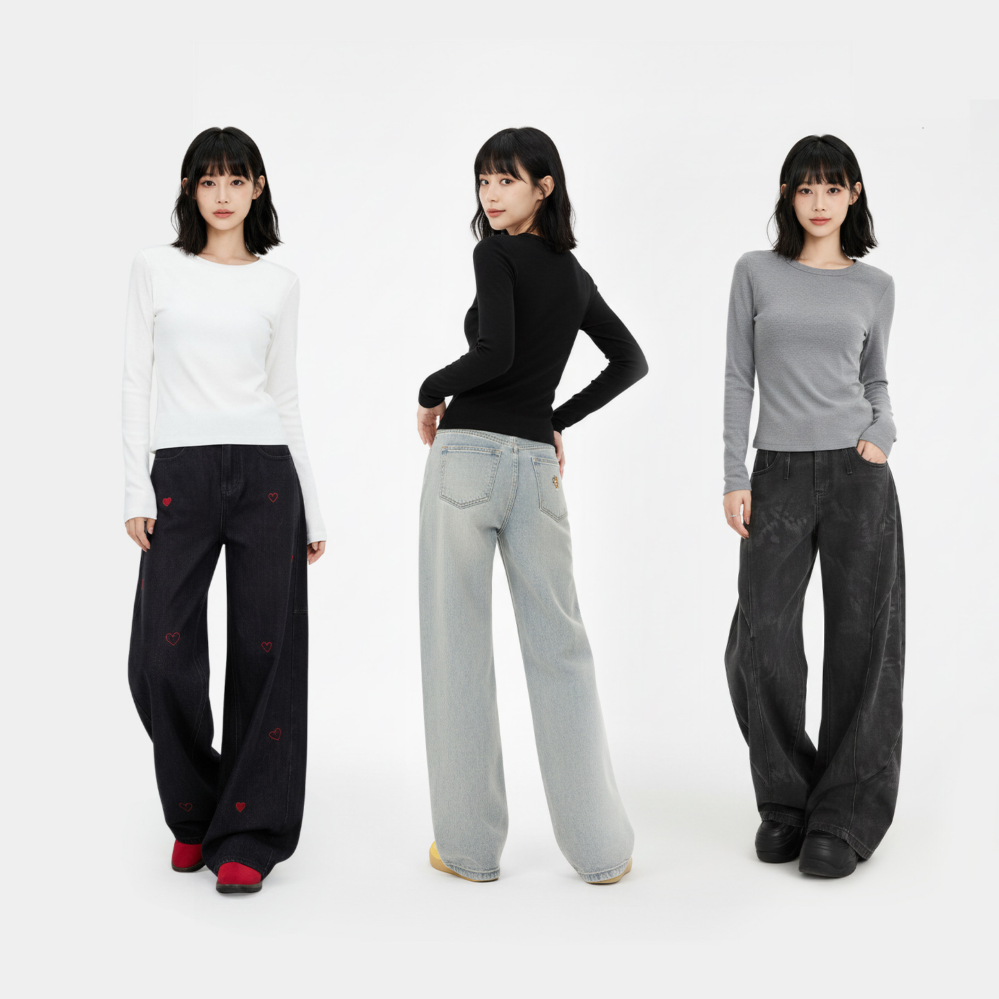 Purely Desirable Trendy Slim-fit Base Shirt For Polo Women Round-neck Designer Hoodie Low-cut Tight-fitting T-shirt With Regular Shoulders Long Designer T-shirt