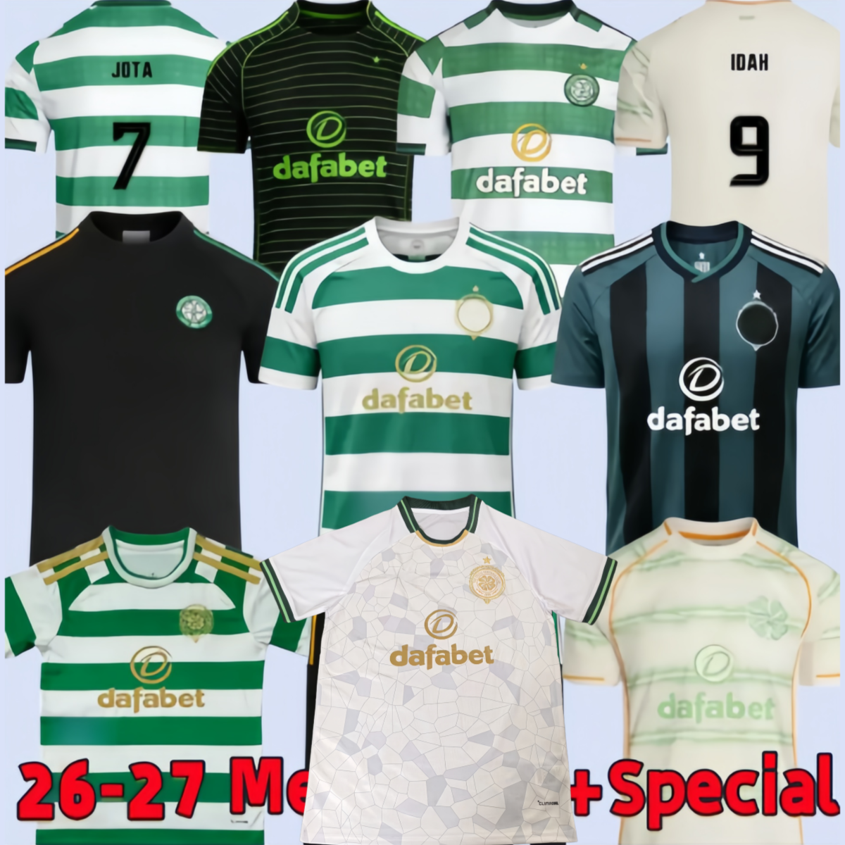 Celts football jersey 2026 JOTA celticfc PARROTT jersey ELYOUNOUSSI CHRISTIE GRIFFITHS FORREST EDOUARD KYOGO MCGREGOR SCHMEICHEL 25 26 27 Home Away Kids Kit