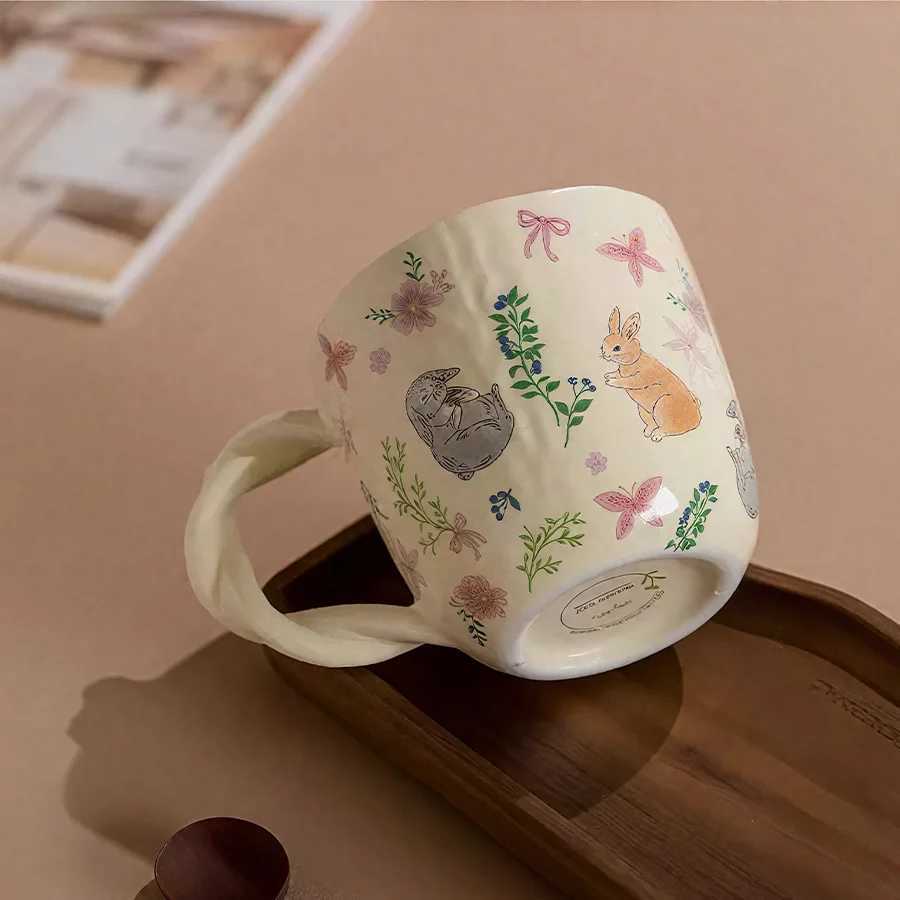 Ceramic cup Coffee cup Water cup Mug Tea cup Cup Milk cup Light-luxury With lid No lid For tea Meeting room H260323