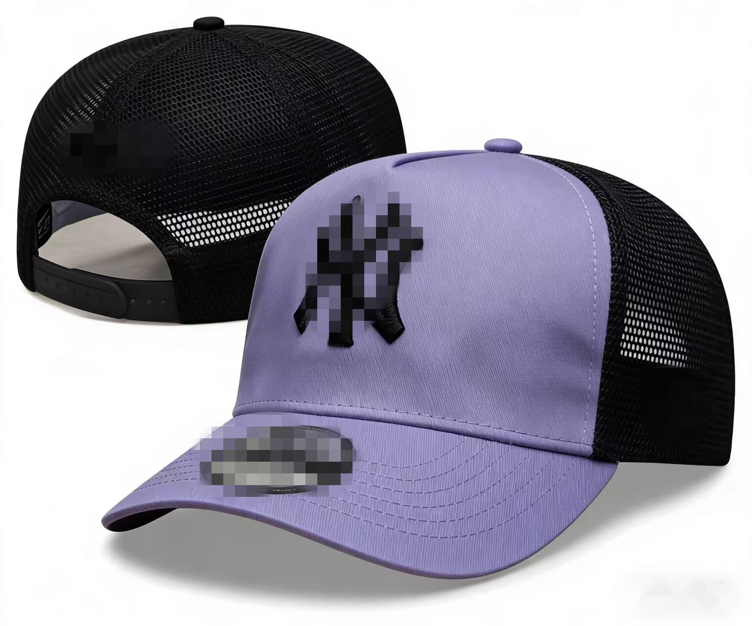 A-Frame Baseball Cap Fashion Street Caps New york multiple pink color mesh 5 panel trucker Hat stitched team Adjustable Snapback Hats athletics Sport hats gorra M23-5
