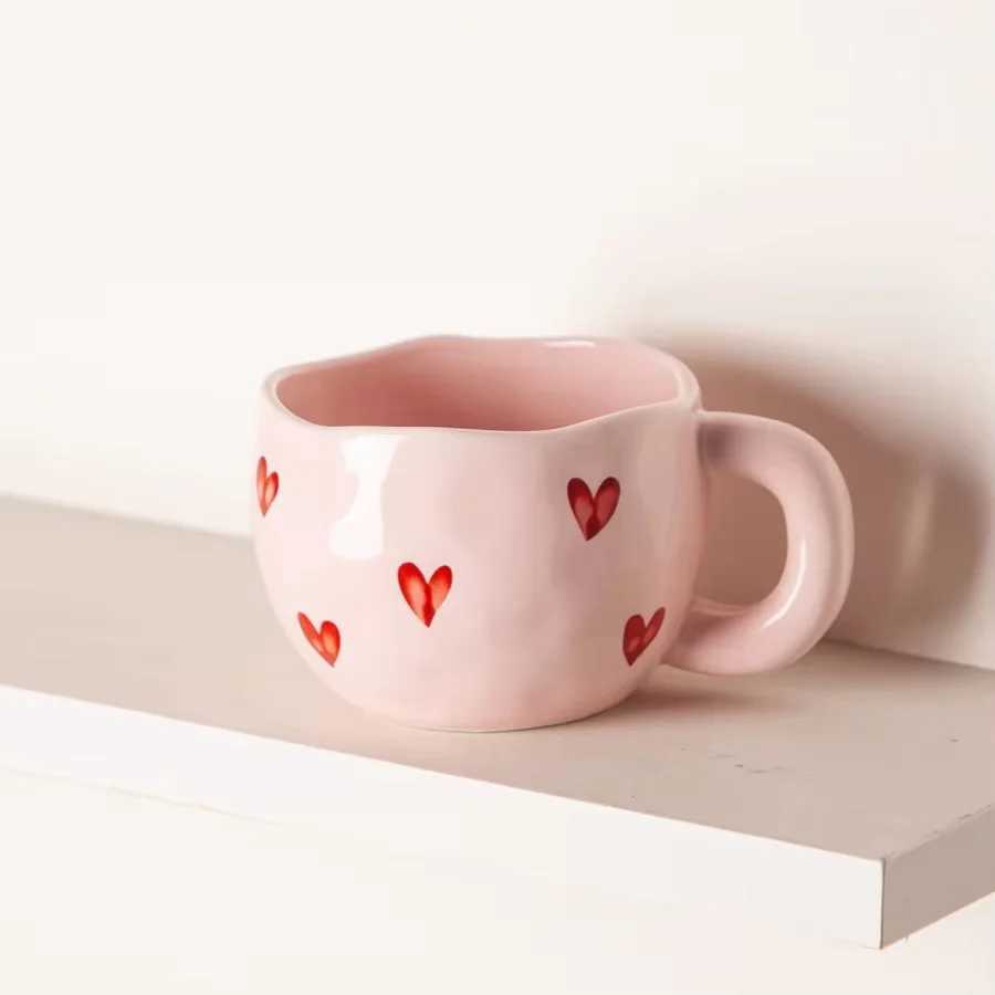 Ceramic cup Coffee cup Water cup Mug Tea cup Cup Milk cup Light-luxury With lid No lid For tea Meeting room Office H260323