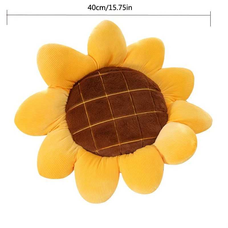 Cute Sunflower Cushion Cute Sunflower Sofa Cushion Add a Touch of Sunshine to Your Living Room Bedroom or Bay Window H260323