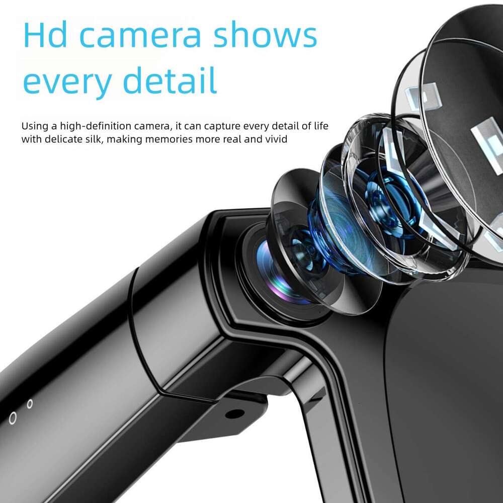 JS01PRO Smart AI Glasses 12MP HD Camera, AI Real-Time Translation, Bluetooth Hands-Free Call, POV Video Recording, Outdoor Wearable Device CKS