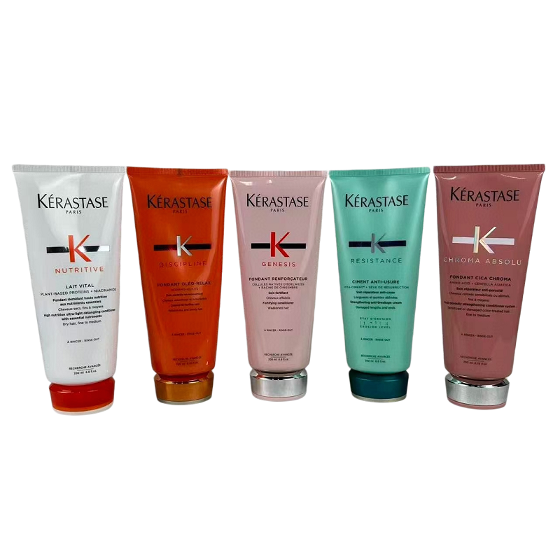 Conditioner Variety Pack 200ml Nutritive Discipline Genesis Resistance Chroma Absolu Deep Hydration & Hair Repair for All Hair Type