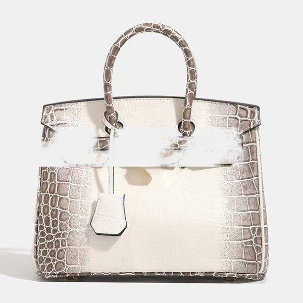 Fashion classic hot selling crocodile pattern platinum light luxury women's large capacity handbag shoulder crossbody new mommy bag