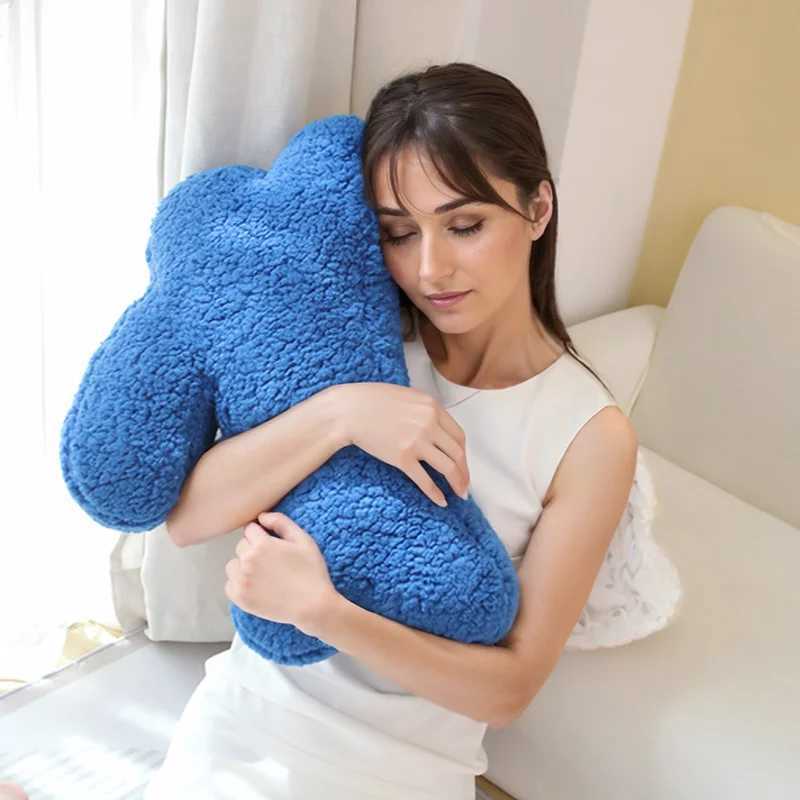 Simple Wind INS Kawaii Animal Rabbit Plush Stuffed Toy Doll Pillow Room Sofa Decor Cushion Cute Kid Girlfriend Birthday Gift H260323