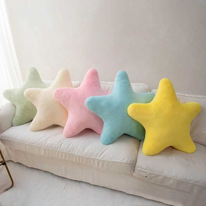 Star Shaped Pillow Soft Plush Throw Cushion for Bedroom Decor Kids Nursery Living Room Decorative Accent cute pillow H260323