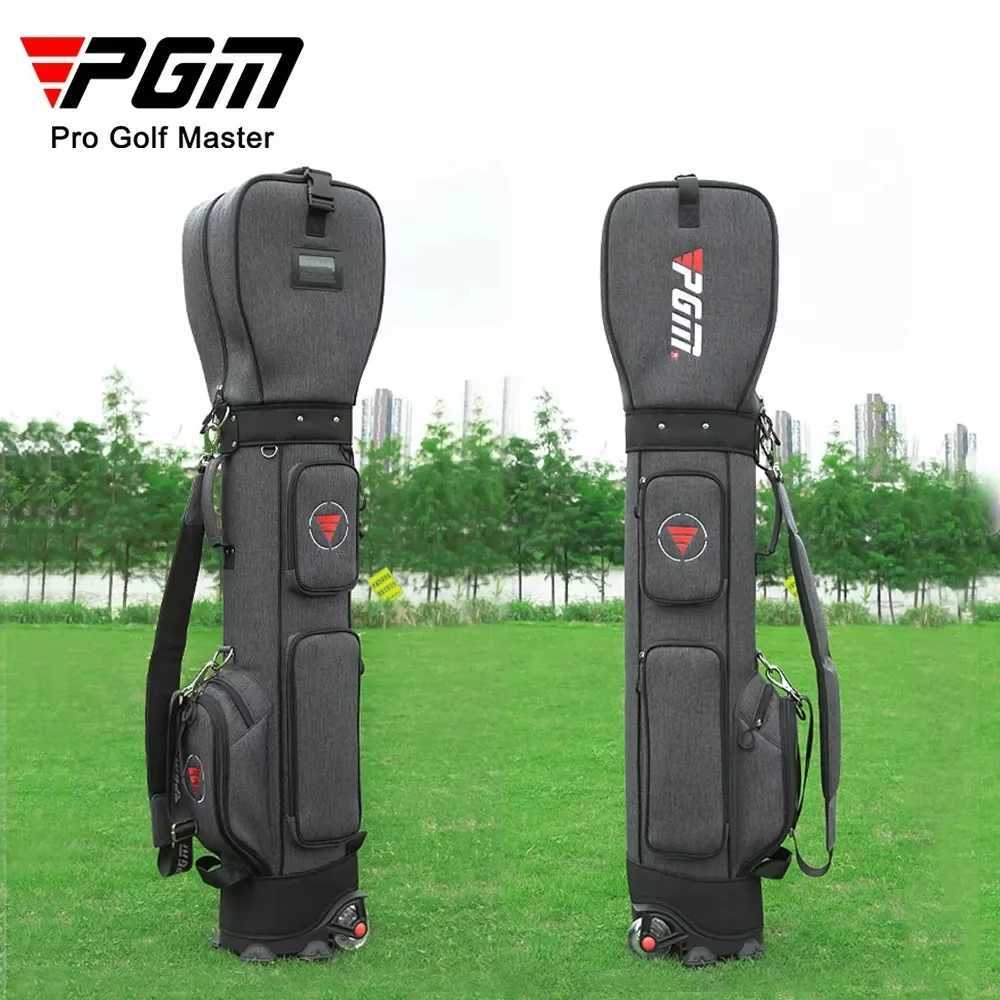 PGM Golf Bag with Wheels Ultra-light Sport Standard Golf Bags Large Capacity Golf Aviation Ball Storage Multifunctional QB069 D2603231