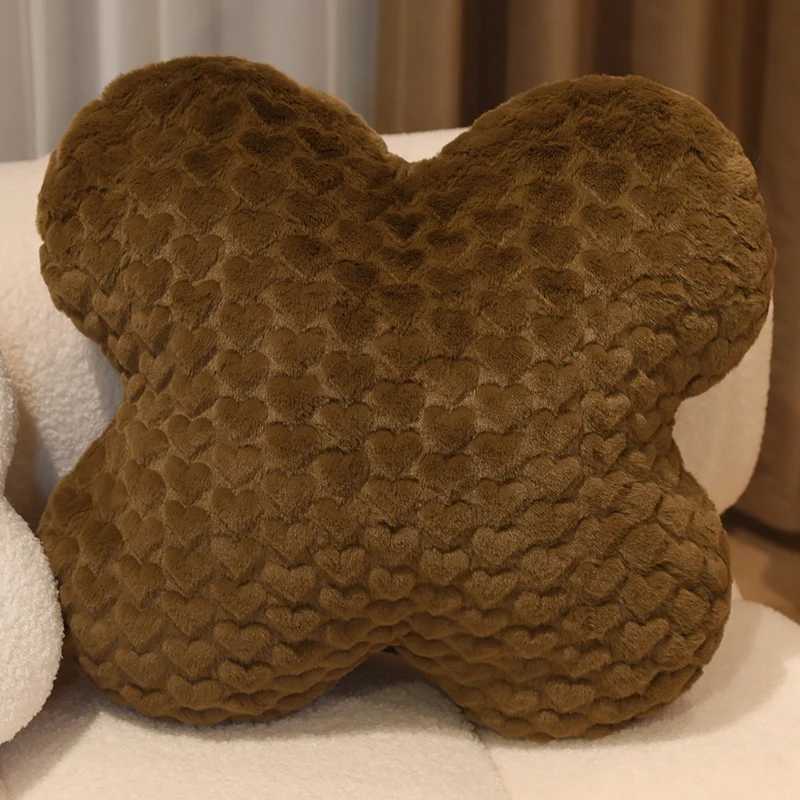 Adult Clover Pillow Cushion Home Decoration Living Room Bedroom Bay Window Fabric Lumbar Support H260323