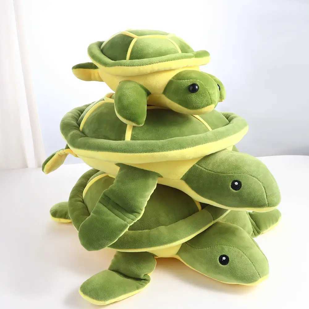 35cm Kawaii Sea Turtle Pillow Cushion Soft Plush Filling Animal Throw Pillow Cushion Kids Turtles Toys Boys Girls Birthday Gift H260323