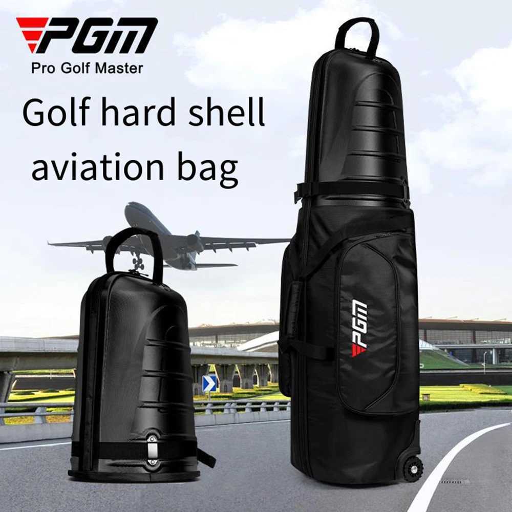 PGM Golf Aviation Bag Hard Shell Anti Collision Squeeze Aircraft Consignment Men Women Belt Roller Skating Travel Bags D260323