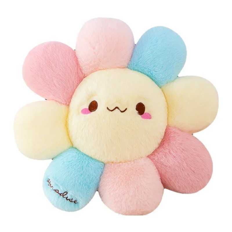 45cm Cute Colorful Round Sunflower Cushion BedroomLiving Room Office Cushion Birthday Gift Floor Cushion Murakami Pillow H260323