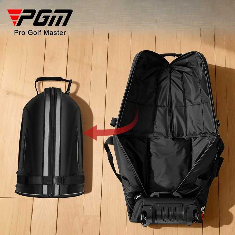 PGM Golf Aviation Bags Thickened Hard Shell Men Women Waterproof Airplane Cargo Folding Protective Cover Travel Ball Bag HKB021 D260323