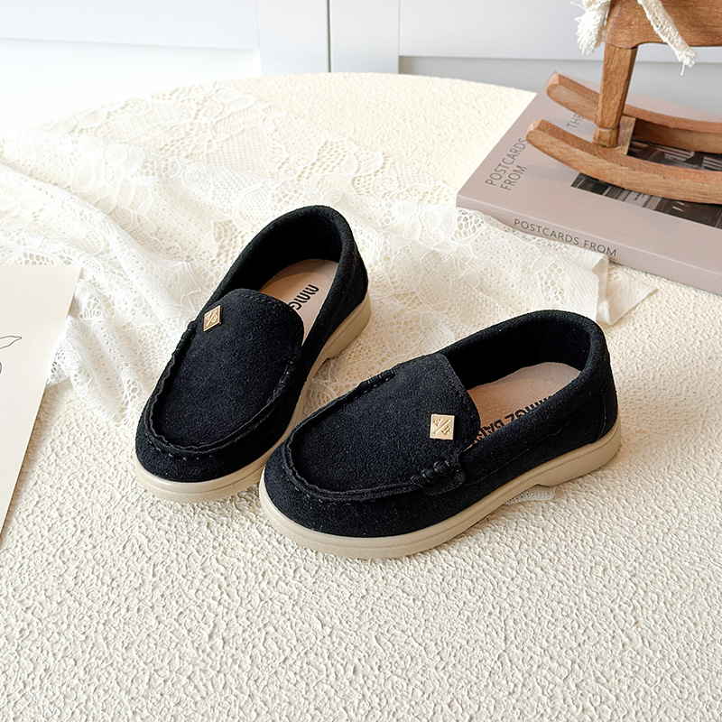 Boys Loafers Kids Flat Shoes Slip-on Daily Anti-slip Fashion Children Toddler Dress Shoes Sizes 21 - 35 K02096